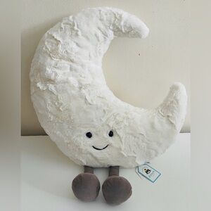 AUTHENTIC Jellycat HUGE Amuseables Moon Large Plush NWT RARE